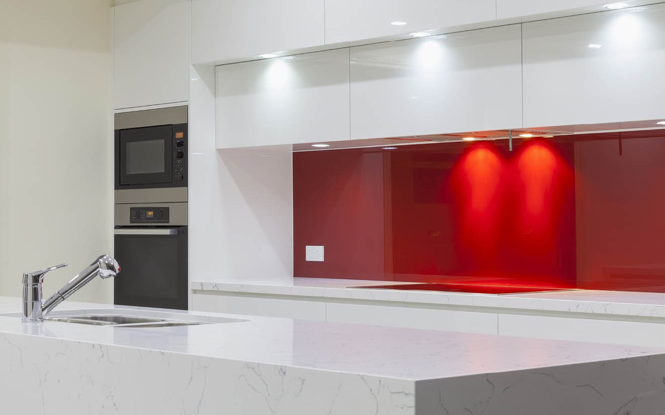 New modern minimalistic kitchen
