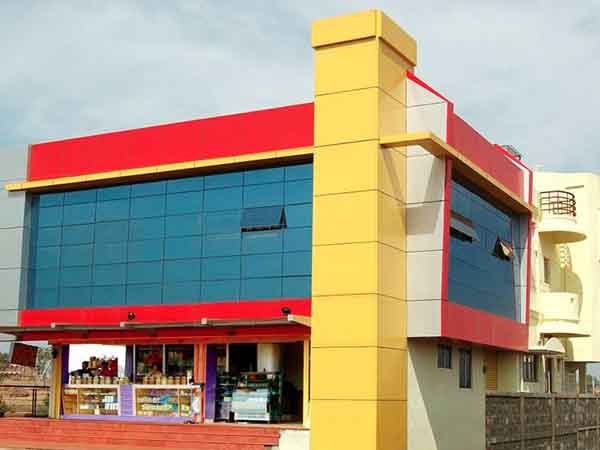 Versatile aluminium composite cladding