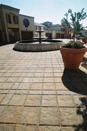Although smaller concrete paving blocks are most widely used in South Africa, larger format blocks are also available in various sizes and finishes. 