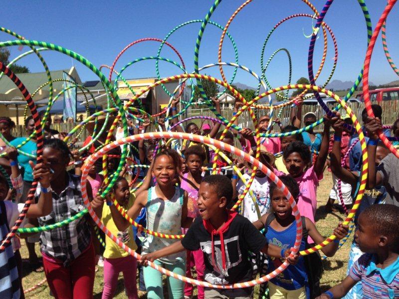 Bringing joy through play on World Hoop Day