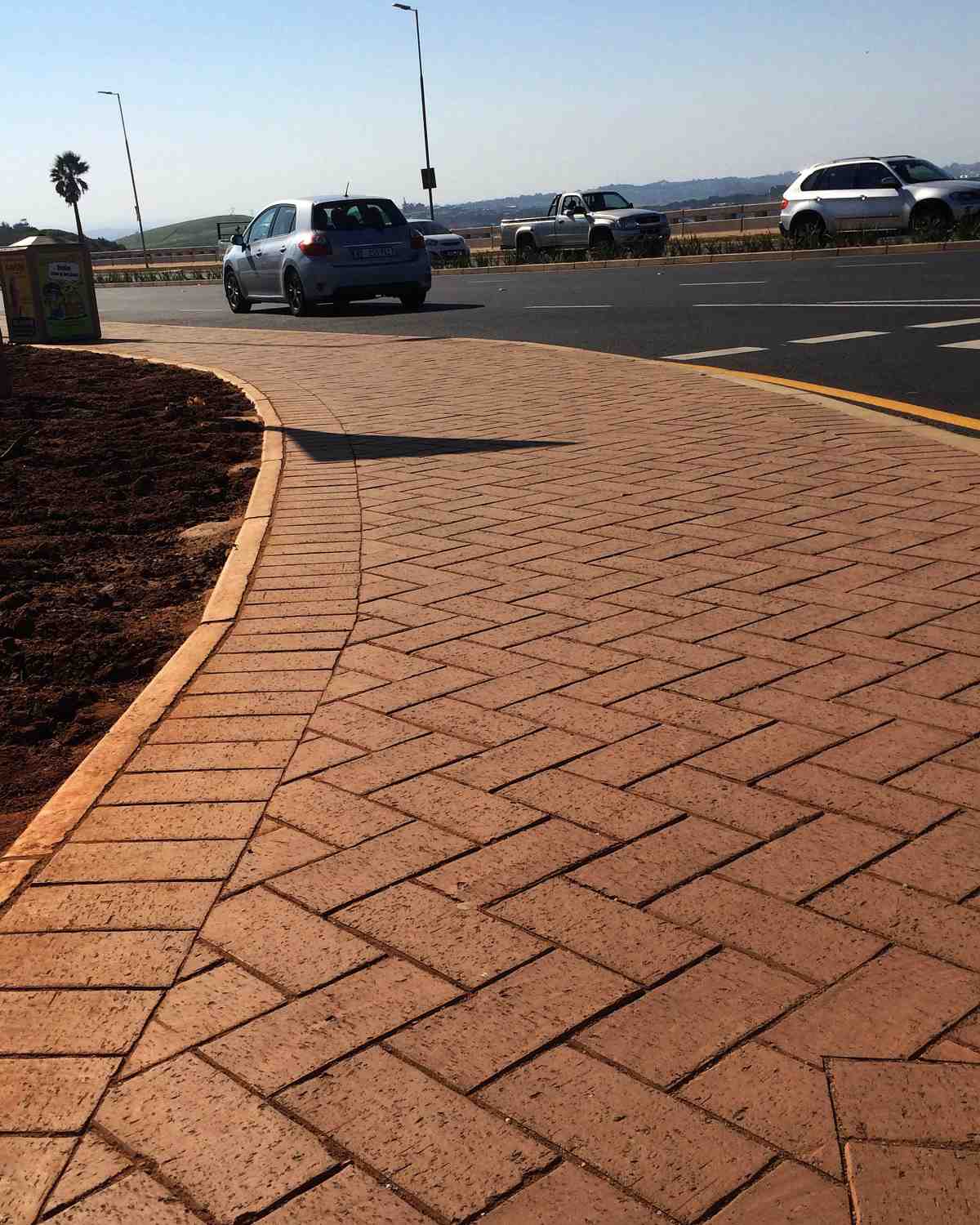 Corobrik's clay pavers finish off Ballito's fresh, new entrance