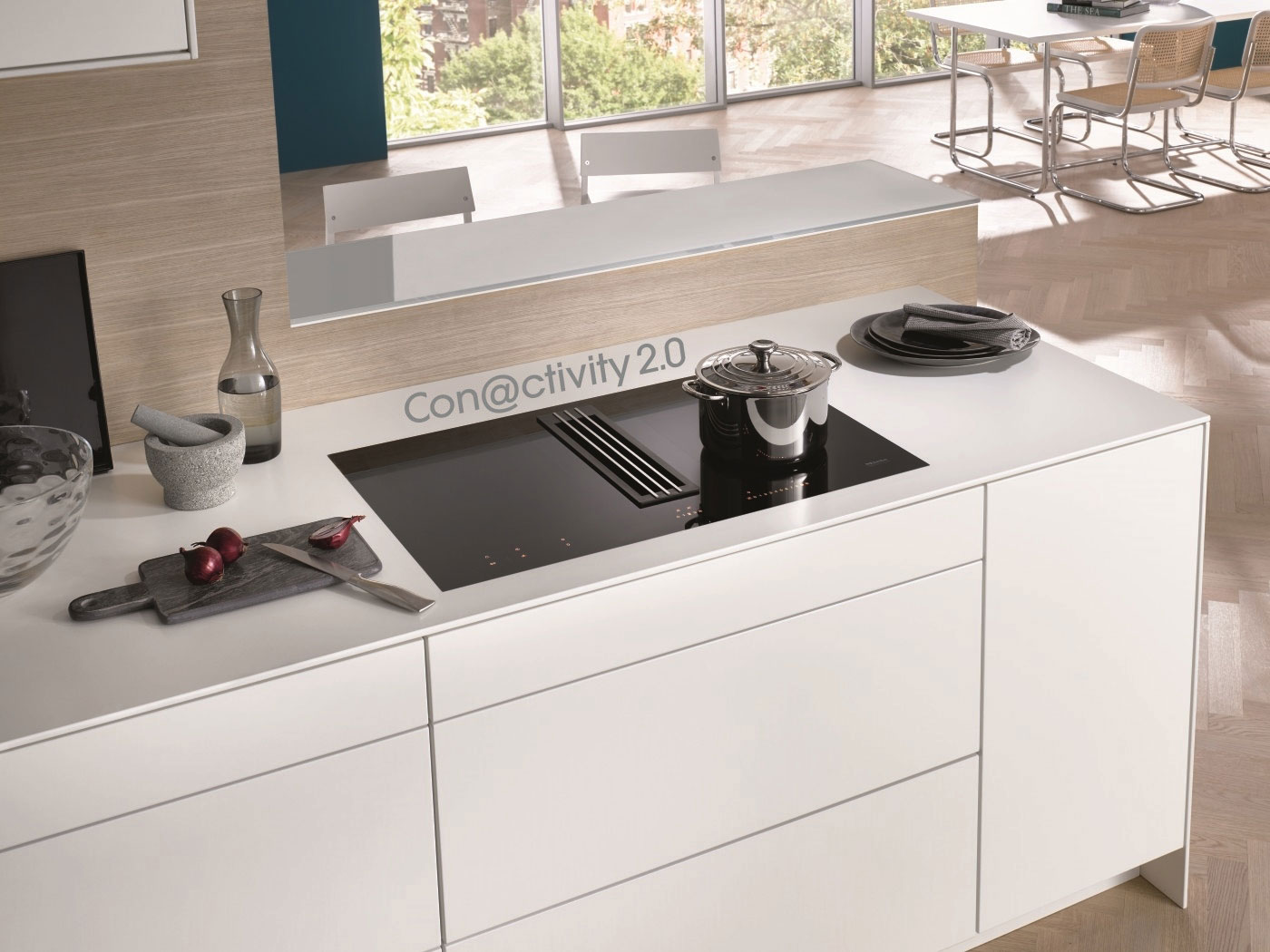 Best Induction Hob With Integrated Extractor