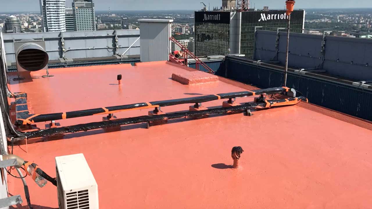 Roof & terrace waterproofing with HYPERDESMO®
