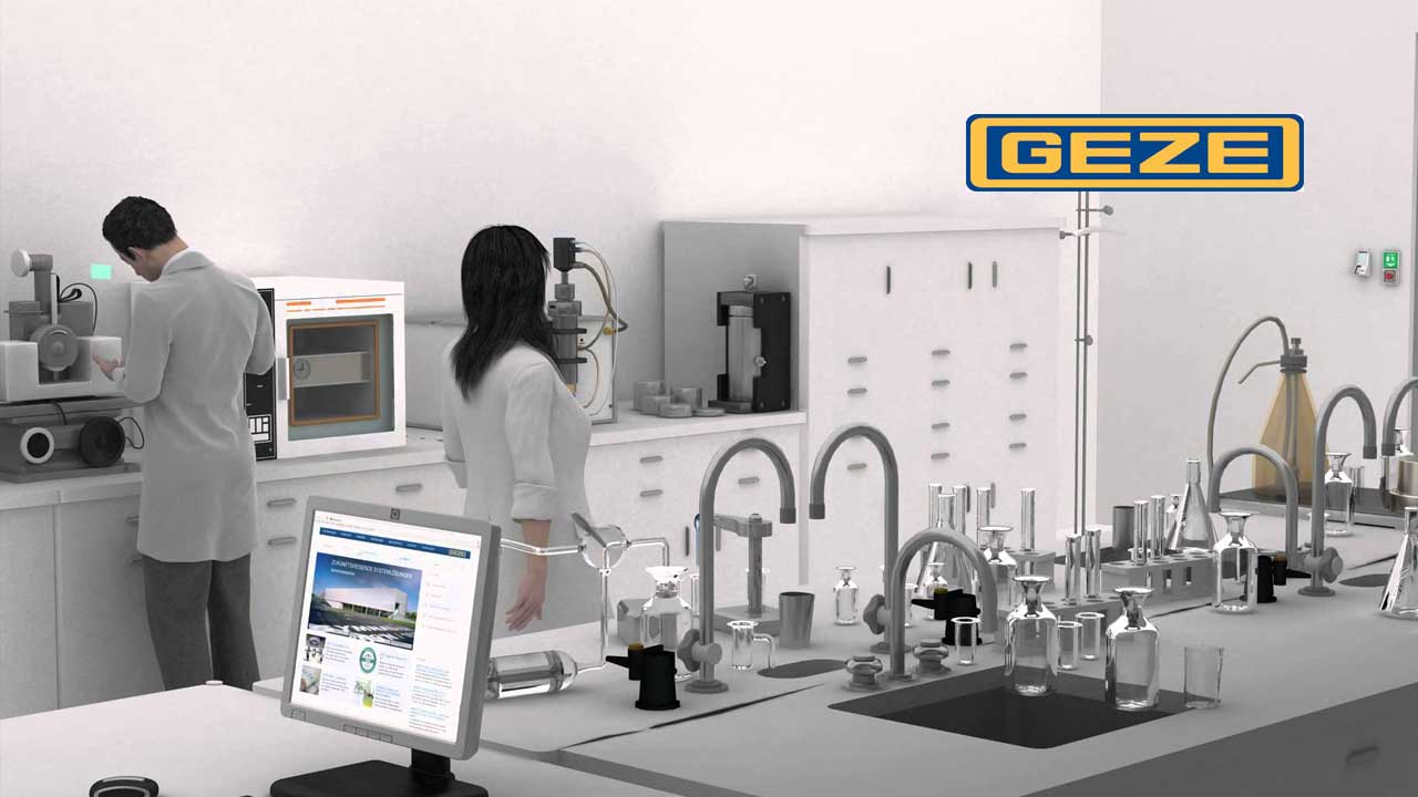 GEZE House Animation