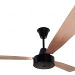 Solent Motor Brushed Aluminium Rose Gold Blade ceiling fans