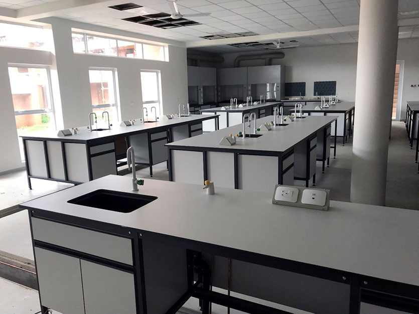 EC Laridon designed chemical laboratories installed at Chancellors College in Malawi