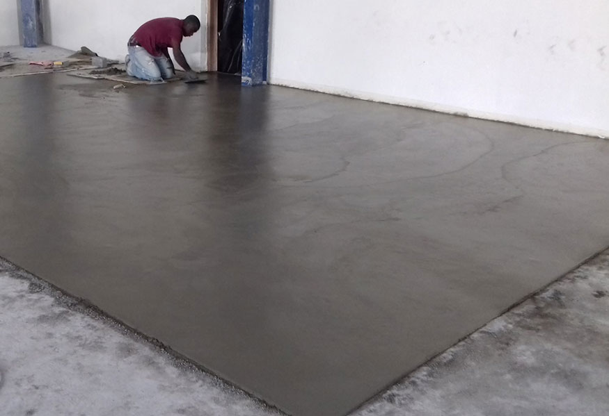 Abe Dur S Dustless Premixed Floor Screed Eliminates Need For