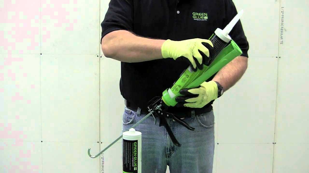 Kenoron | Applying Green Glue Noiseproofing Compound