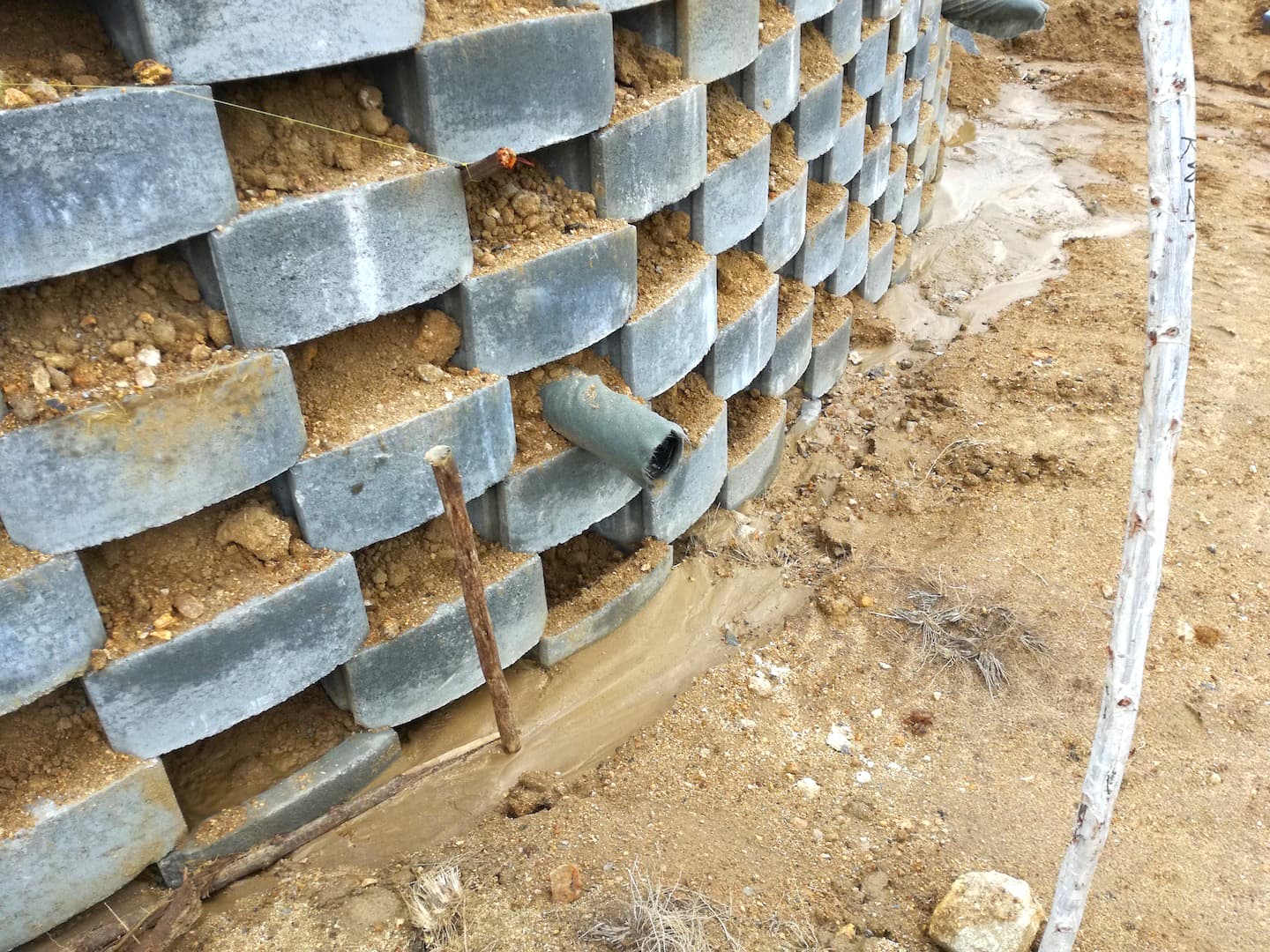 Kaytech provides reinforcement for CRB wall