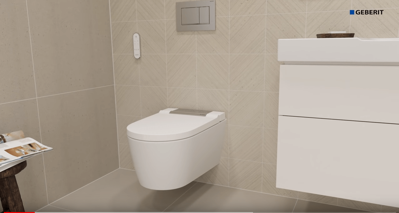 AquaClean Sela Comfort set up