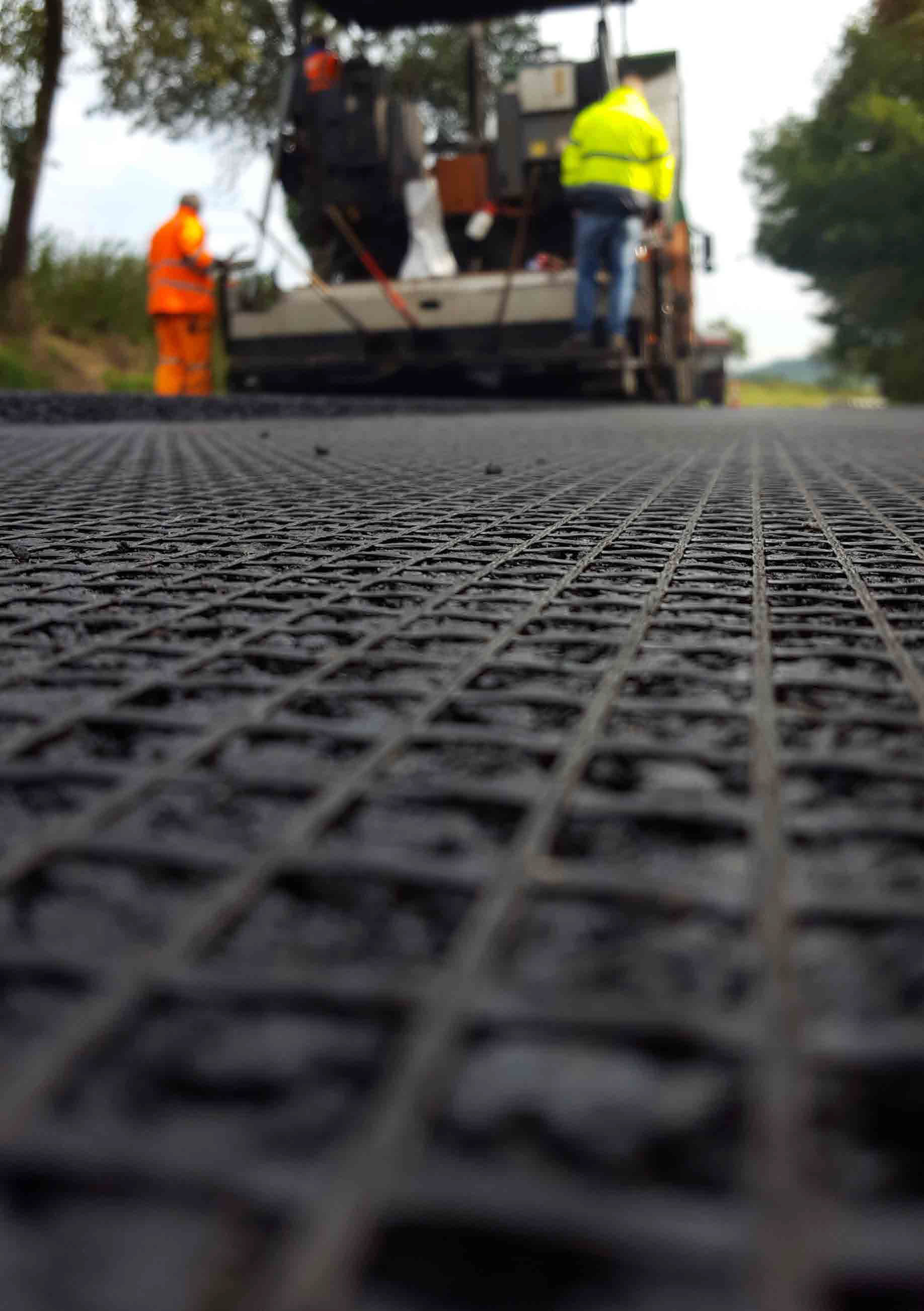 GlasGrid reinforcement system improves Main Road