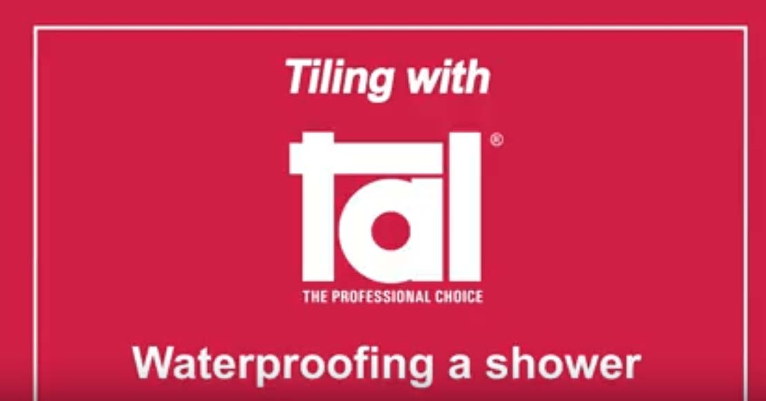 Waterproofing a Shower