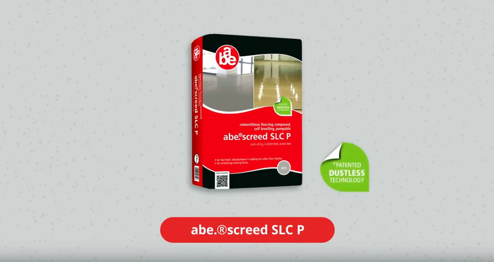 Self-Levelling Screed - abe screed SLC P