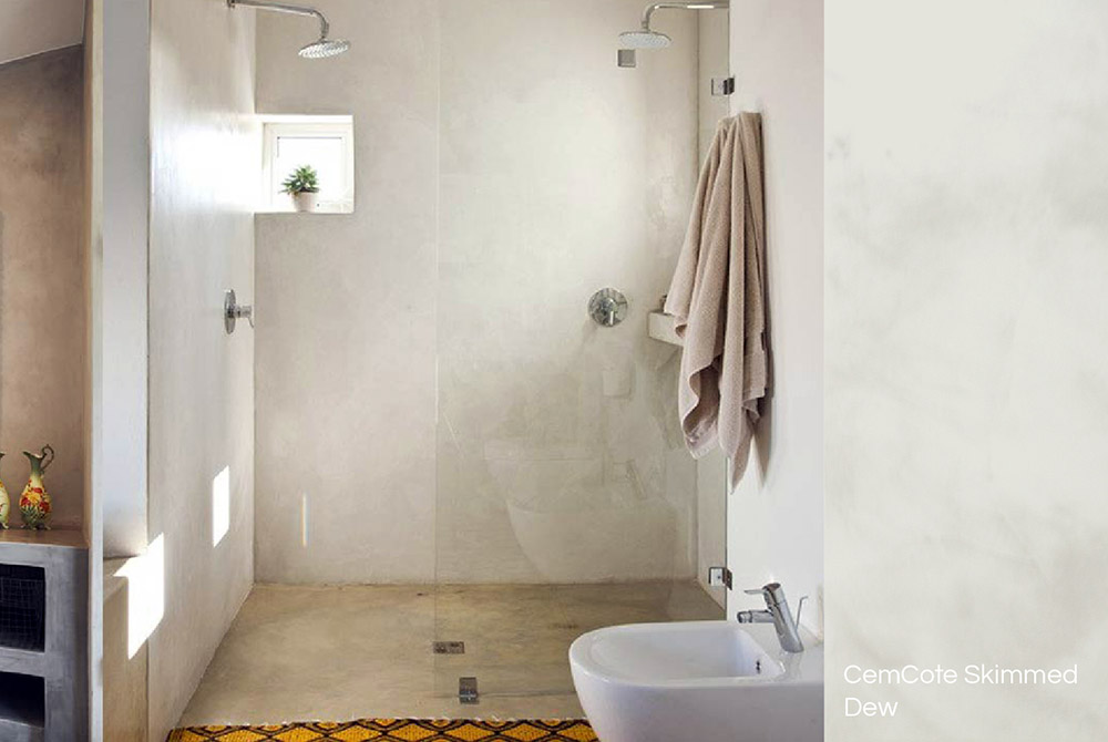 neutral colour Dew wall coating for cement or concrete wall finish
