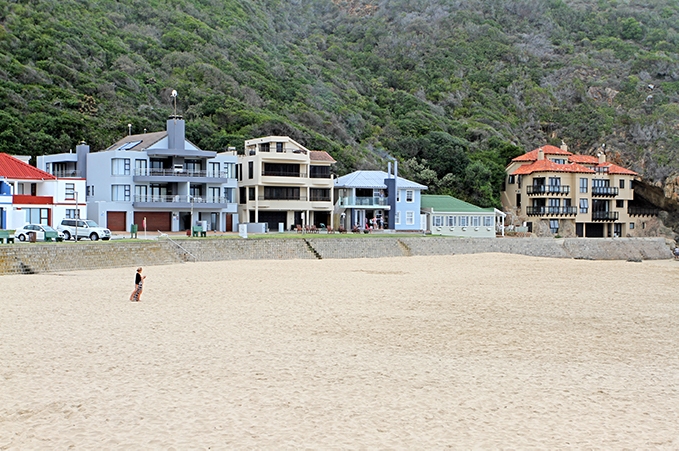 Herolds Bay new beach front wall