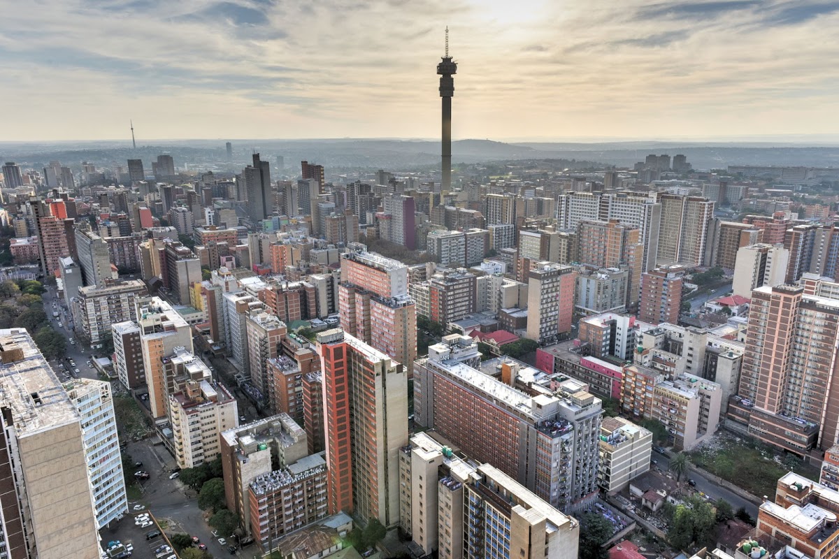 inner city urban planning in Johannesburg