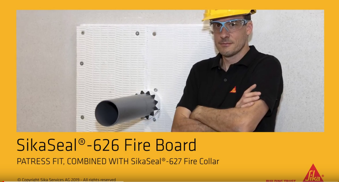 Fire Board | SikaSeal®-626 Fire Board