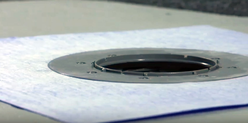 Installation video - waterproofing sealing membrane glue flange