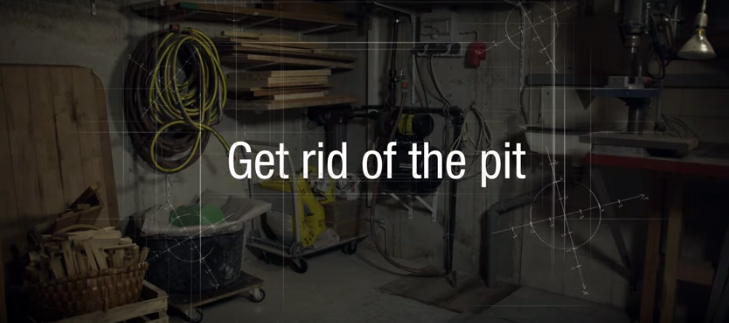 Get rid of the pit