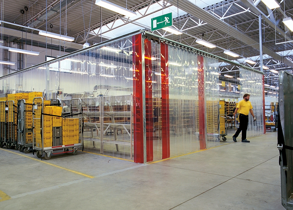 Maxiflex raises the curtain on new ribbed PVC materials