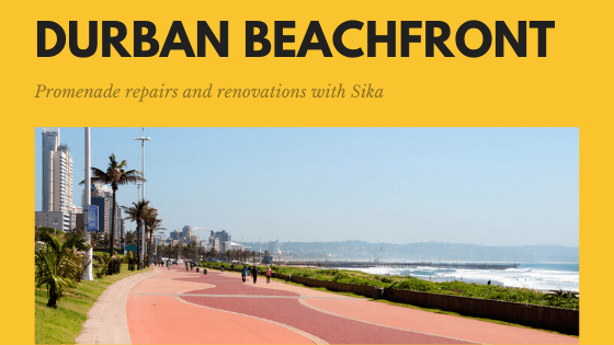 Durban's beachfront promenade