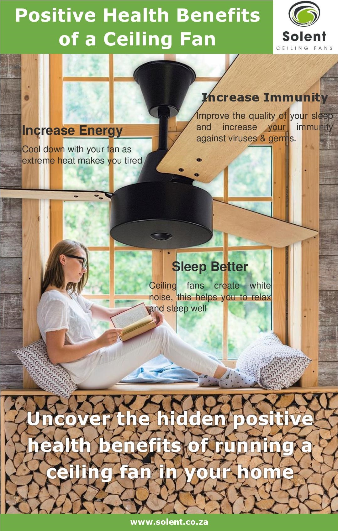 Positive Health Benefits of a Ceiling Fan