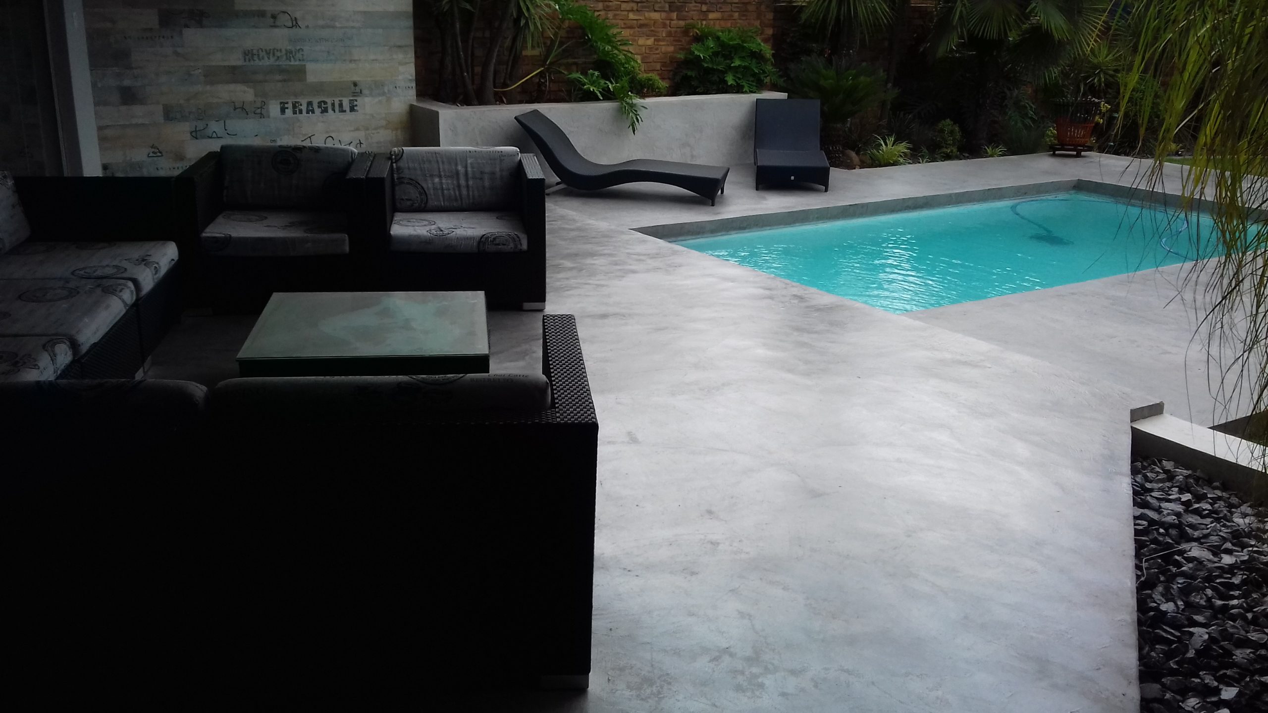 Cementitious coating products used in projects