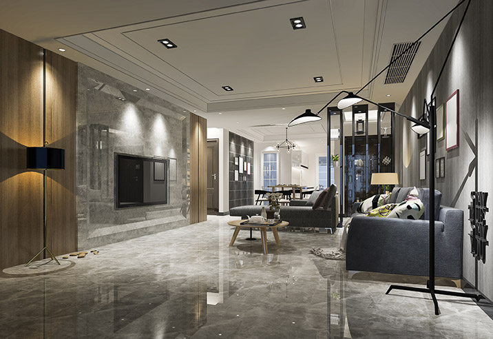 Big tiles that look like marble