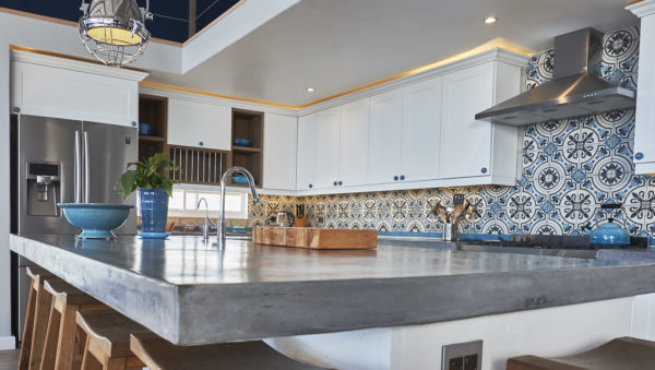 Concrete in kitchens