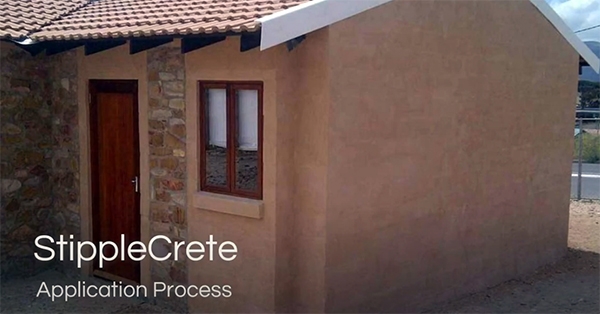 StippleCrete Application Process | Cemcrete
