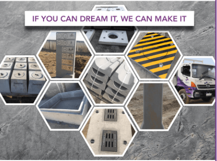 Custom-made and one-off precast concrete products