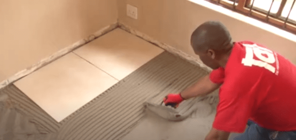 How to tile over tiles