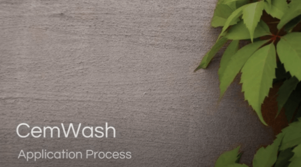Cemcrete CemWash Application Overview Video
