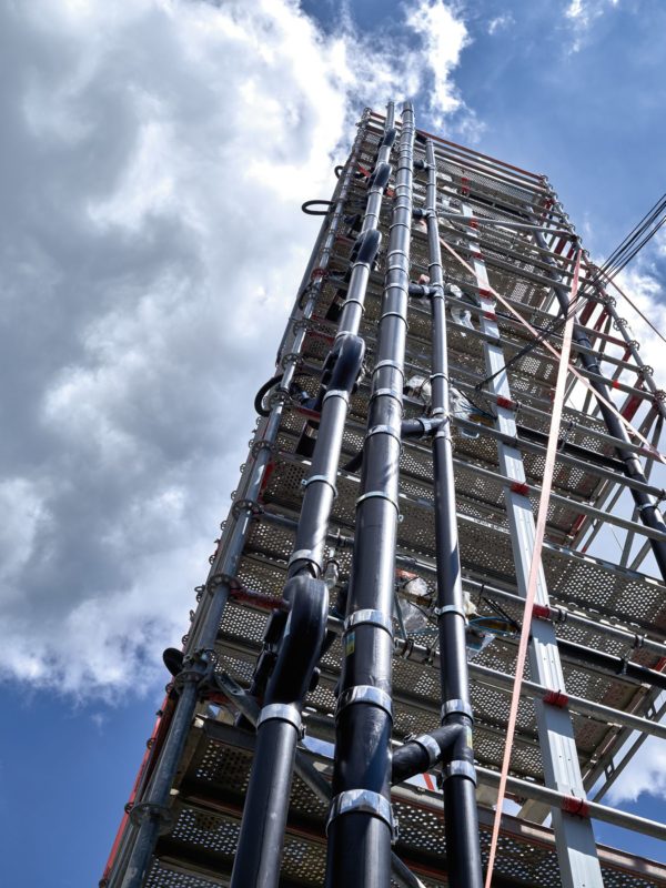 Space savings thanks to optimised wastewater hydraulics