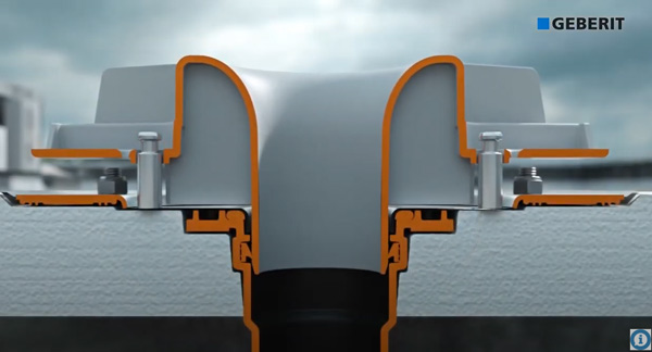 Geberit Pluvia Emergency Overflow