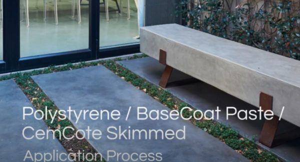 Cemcrete BaseCoat Paste over Polystyrene Overview Video