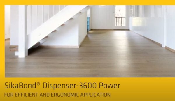 Adhesive Dispensing System for Wood Floors: SikaBond® Dispenser-3600