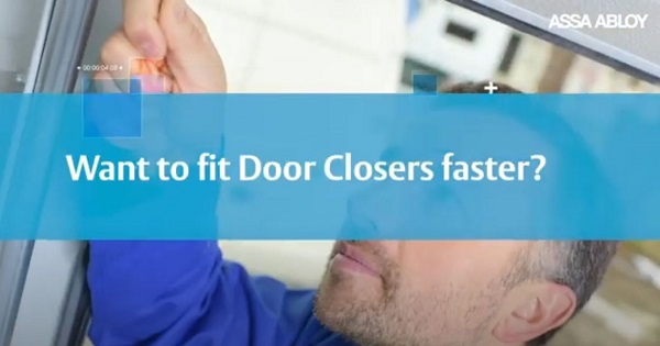 Effortless Installation with ASSA ABLOY Cam-Motion Door Closers
