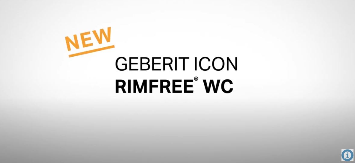 New Geberit iCon Rimfree WC