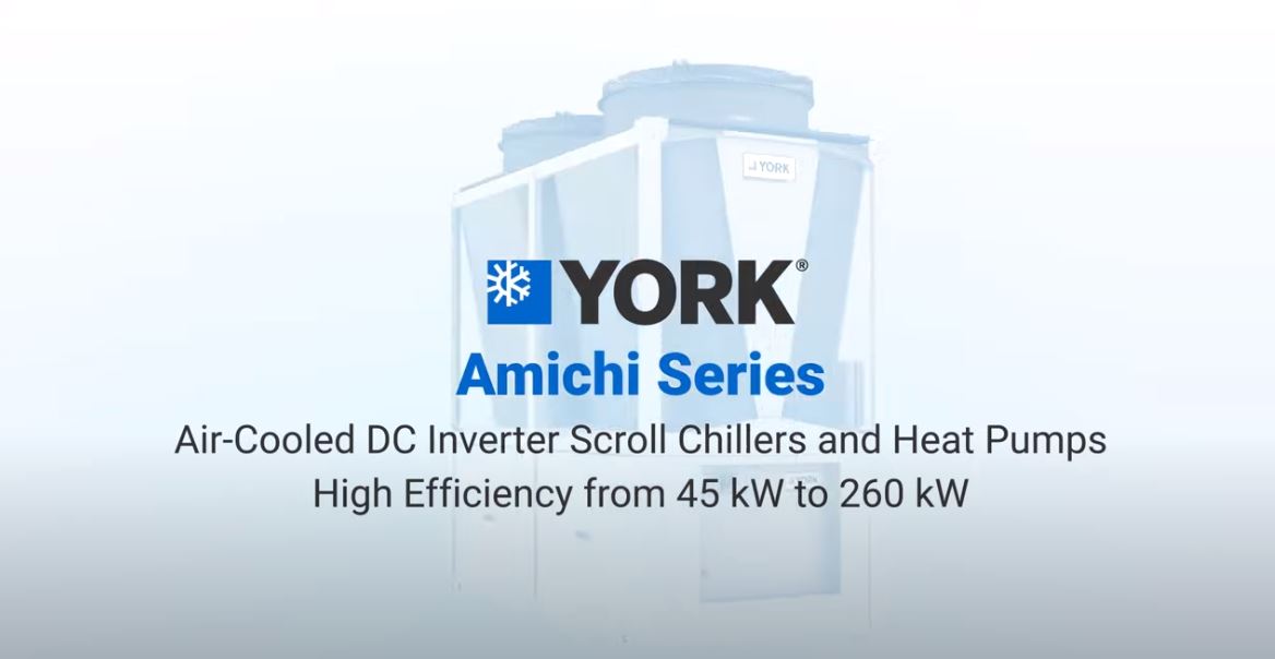 Johnson Controls presents Amichi chiller of YORK