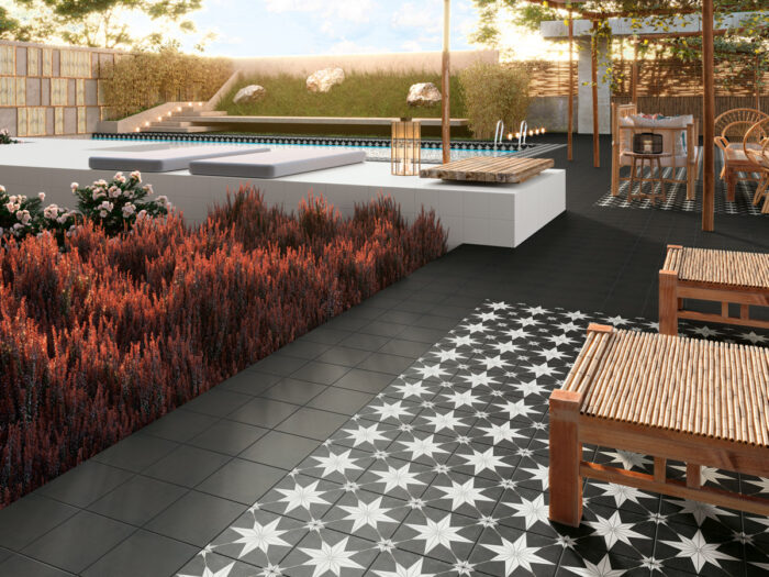 The latest trending landscapes in tiles