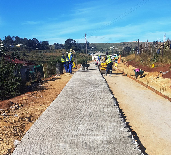 Road safety project enhances rural settlement areas