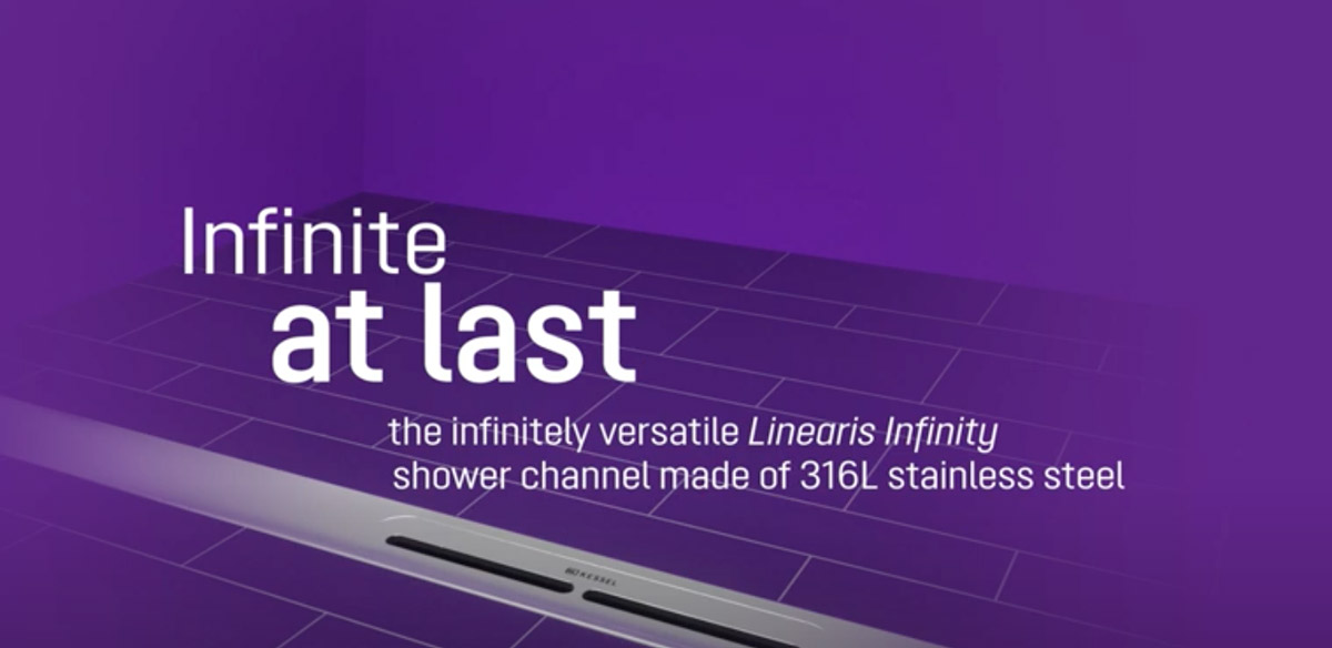 KESSEL shower channel Linearis Infinity