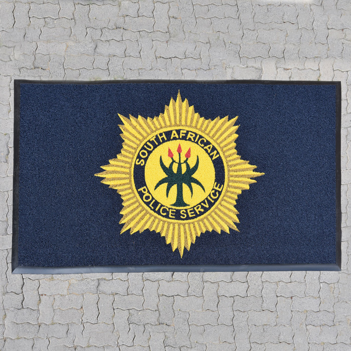 SAPS Logo Mat