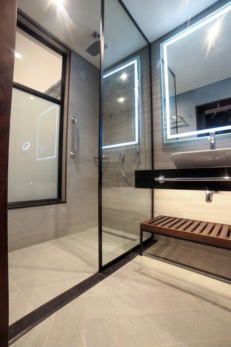 Luxury hotel's finishing touches supplied by a.b.e